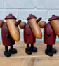 Handmade Wooden Santa - Image 3