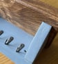 Solid wood Key Rack and Shelf, Rustic and Farmhouse Style. - Image 2