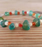 Handmade beaded bracelet. - Image 3
