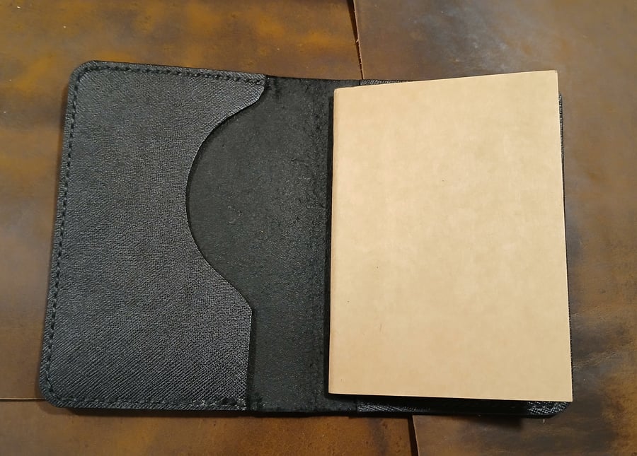 Handcrafted Leather Note book and Passport Cover  