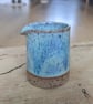 Turquoise speckled jug