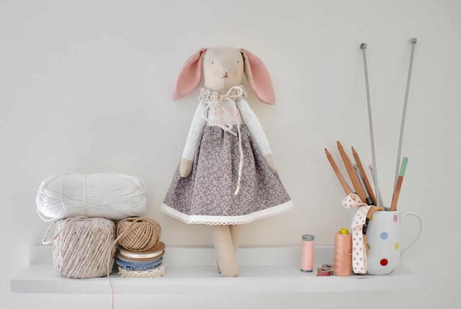 Keepsake bunny doll 