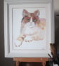 Cute Cat art, original painting - Image 2