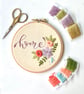Embroidery Kit, ‘Home', Needlepoint Kit, Beginners Embroidery  - Image 2