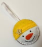 Felt Snowman Hanging Christmas Decoration - Image 9