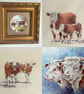Herefords. Framed Special Edition Canvas Print  - Image 3