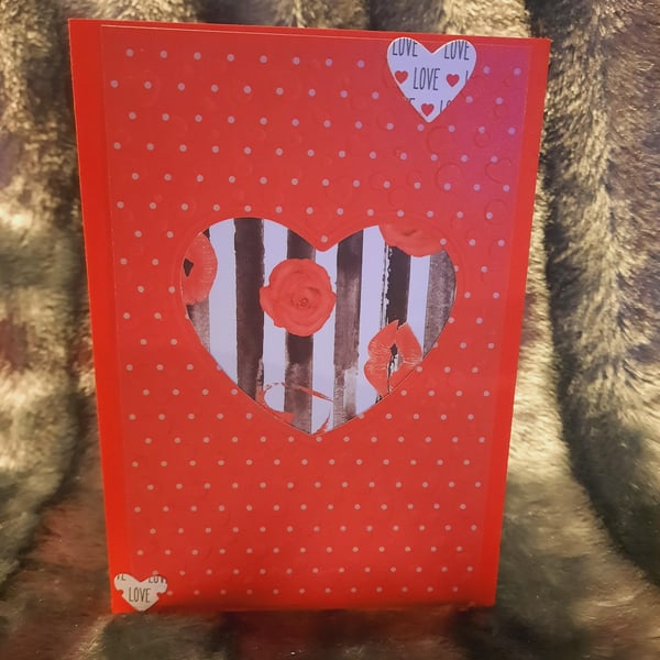 Dotty about Love Valentine's Day Card