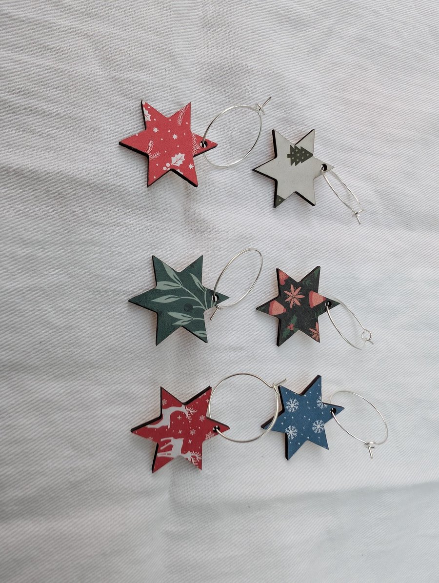 Christmas Wine Glass Charms