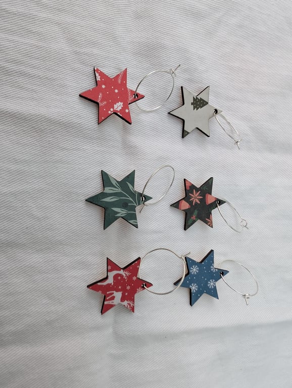 Christmas Wine Glass Charms