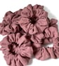 Rustic Rose Linen Scrunchie - XL - Image 2