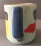Abstract pattern ceramic cup.Tea lover. Handmade mug. Coffee lover. Colour. - Image 5