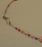 Oval shell and crystal necklace - Image 6