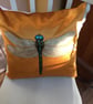 Velvet Dragon Fly Cushion - Image 2
