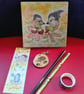 Hedgehogs - Handmade notebook gift set - Image 4