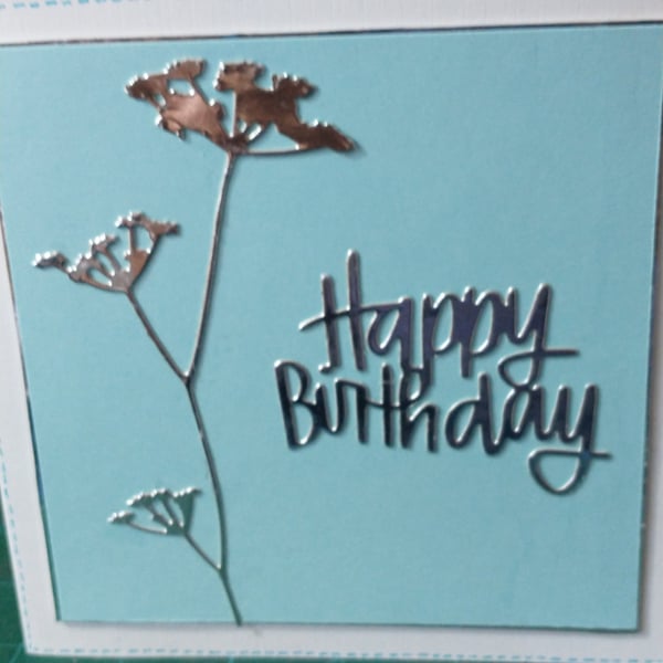 Achillea birthday card 