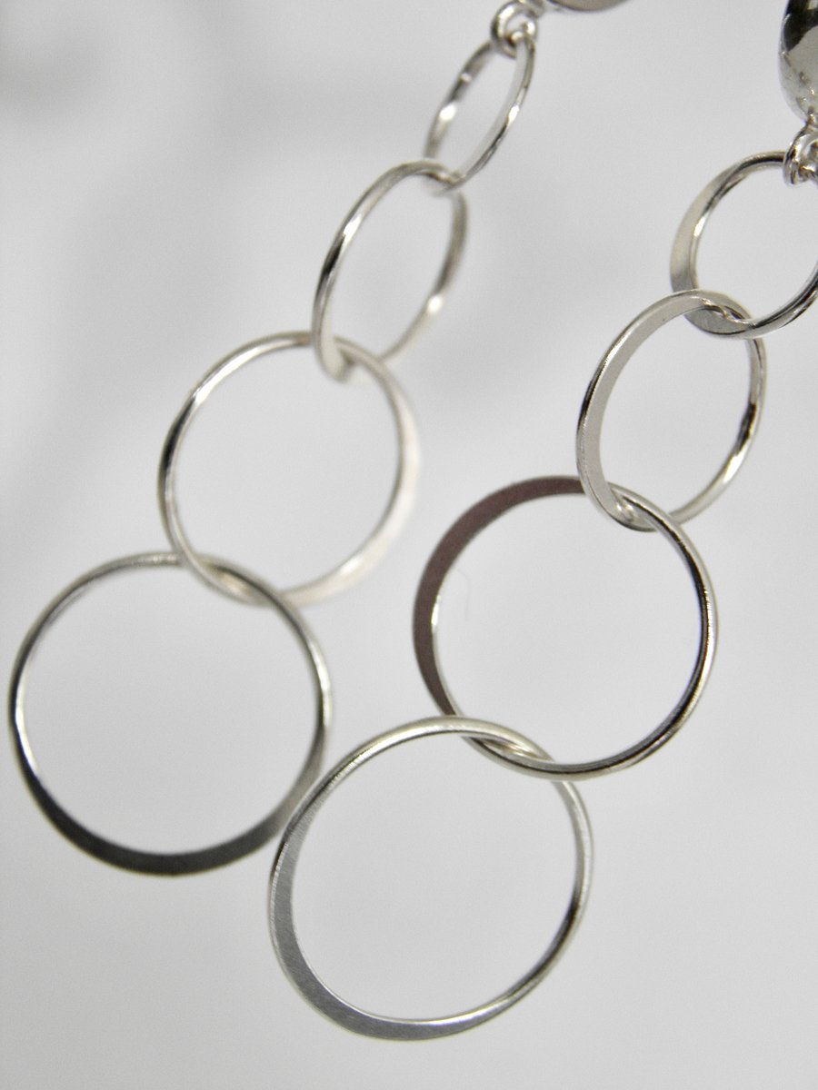 Silver Hoop Earrings