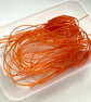 50g Orange Bullseye 90coe glass Vitrigraph stringers - Image 4