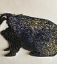 Badger collage aceo - Image 2