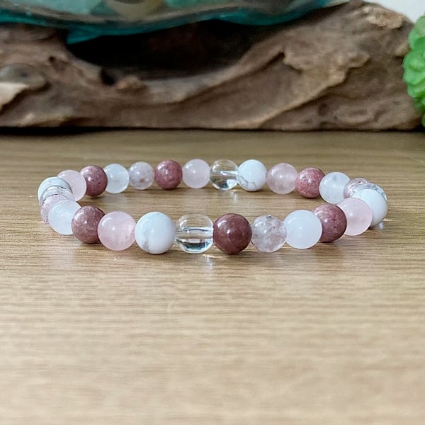 Fertility Support Gemstone Bracelet