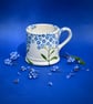 Forget-me-not Country Mug - Hand Painted - Image 5