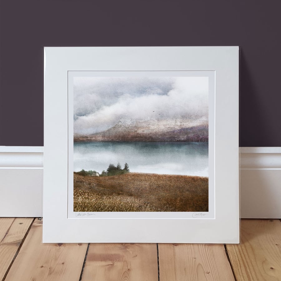 Little Loch Broom, NC500 Highlands, Scotland. Scottish Fine Art Giclée print.