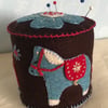 3 little horses pincushion 