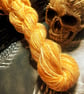 Gift of Gold hand spun yarn – wool and silk blend - 260 yards