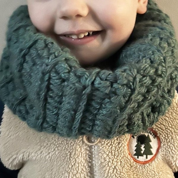 Children's Handmade Crocheted Snood