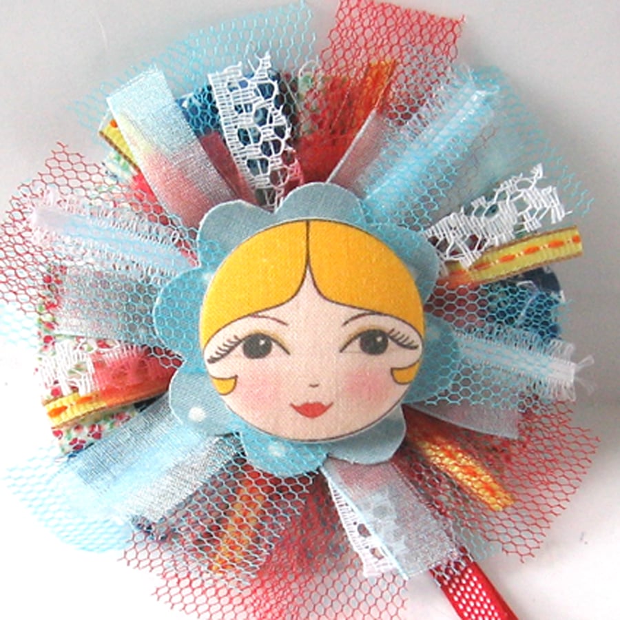 Flower Girl Brooch