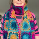 Colourful Crochet Scarf