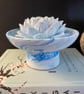 Scented Lotus Aromastone Eco-Resin Passive Diffuser on pedestal base - Image 2