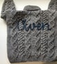 Aran cardigans hand knitted in Scotland - Image 2