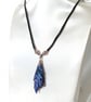 Blue Aura  Black Kyanite Necklace - Image 5