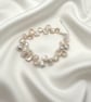 Keshi Freshwater Pearl Bracelet in Sterling Silver
