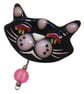 Handmade Fused Glass Cat Brooch. - Image 2