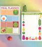 Weekly Meal Planner - Kawaii Magnetic Notepad - Image 5