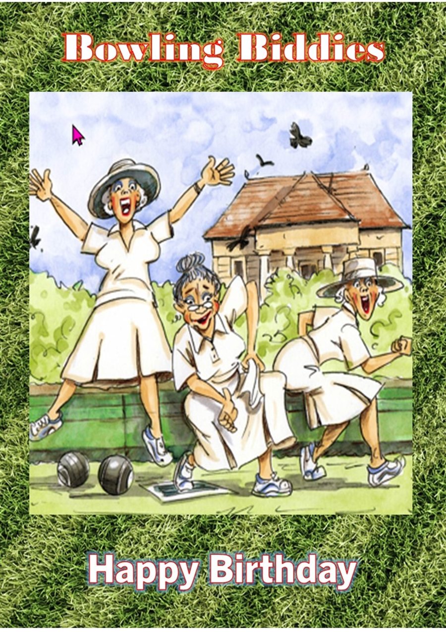 Birthday Cheers from the Bowling Biddies!