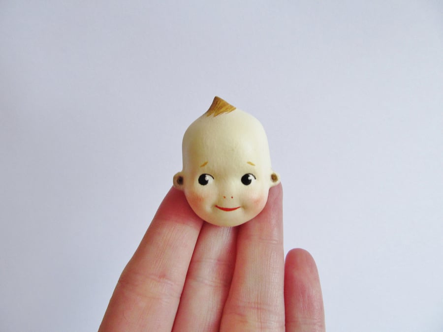 Kewpie Doll Brooch - Dottie Dollie Cutie Pin