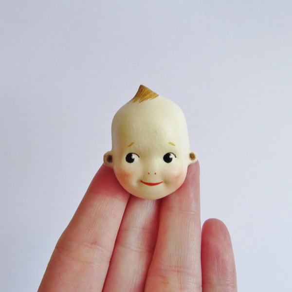 Kewpie Doll Brooch - Dottie Dollie Cutie Pin