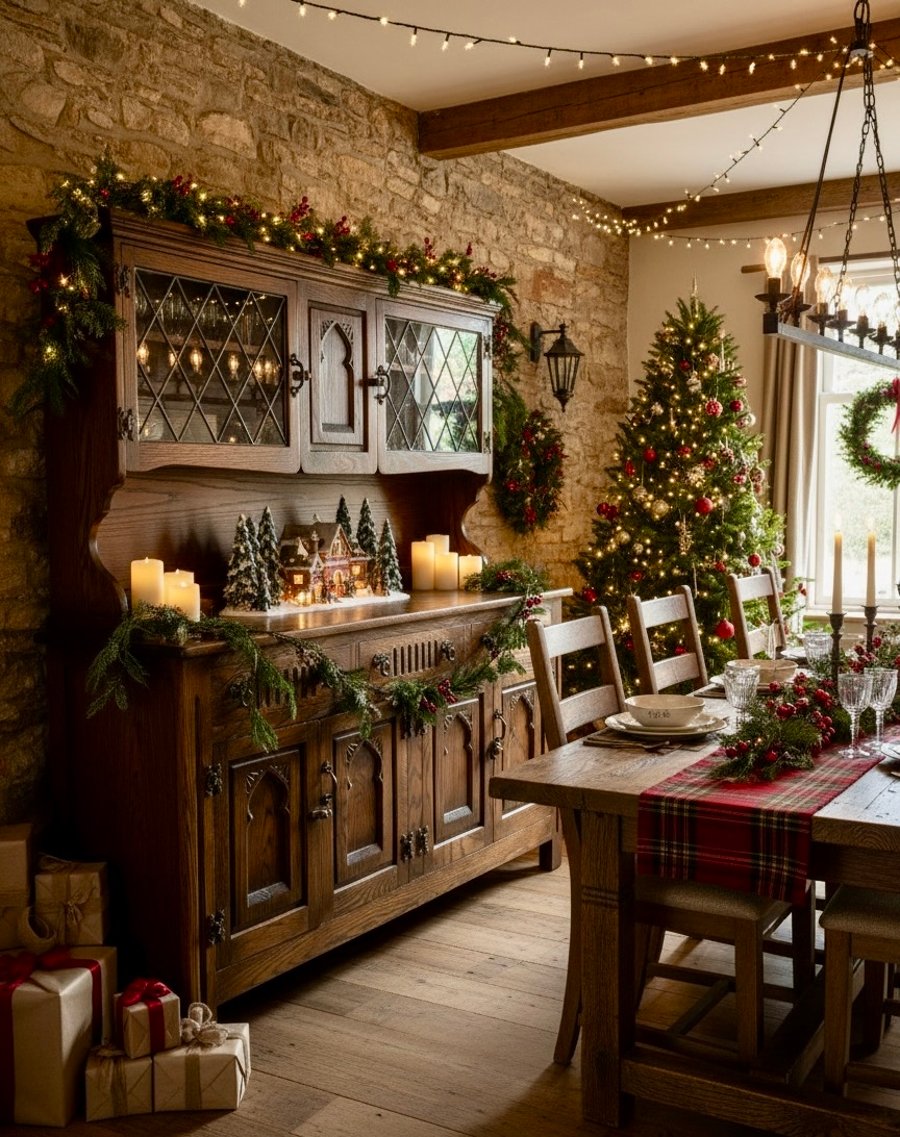 Beautiful Stained Oak Dresser by Webber Furniture in Perfect Condition