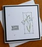 Sympathy Card - Snowdrops