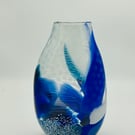 Baby Ocean Waves Brushstroke Vase