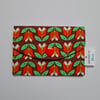 Retro style patterned card holder