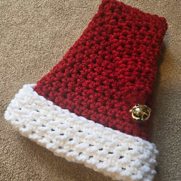 Chunky Crochet Santa Hat