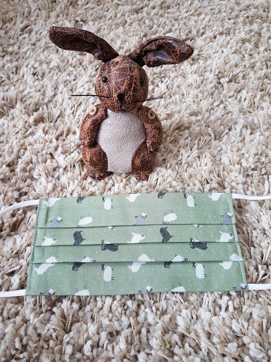 Adult  face covering - Mixed Sheep Print