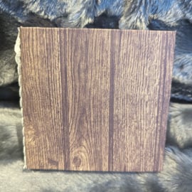 Small Wooded Effect Notebook