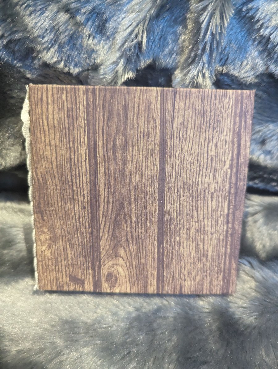 Small Wooded Effect Notebook