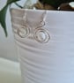925 Silver & White Mother Of Pearl Shell Earrings Earings Gift Jewellery Jewelry - Image 9