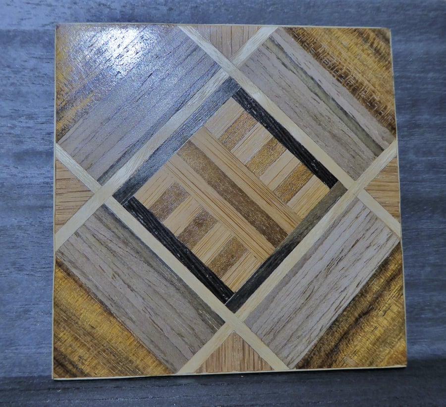 Wood Veneer Coaster