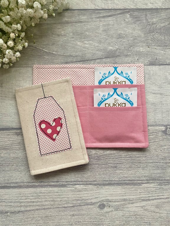 Tea bag wallet, tea lover gifts